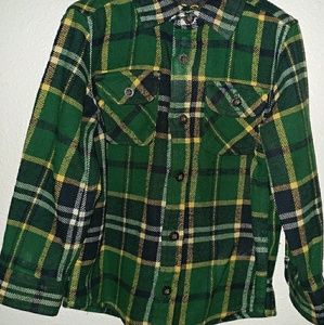 Green Boys Flannel